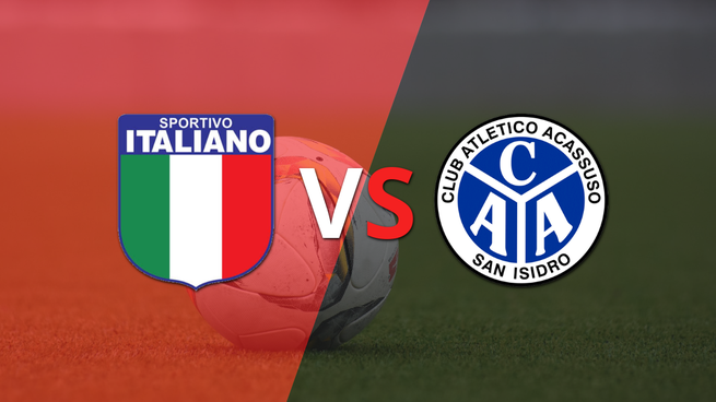 Argentina - Primera B: Sp. Italiano vs Acassuso Fecha 3
