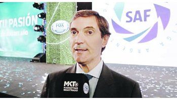 ámbito.com | Vocero. El presidente de la Superliga, Mariano Elizondo se reunió con enviados del Gobierno por temas vinculados a la industria del fútbol.
