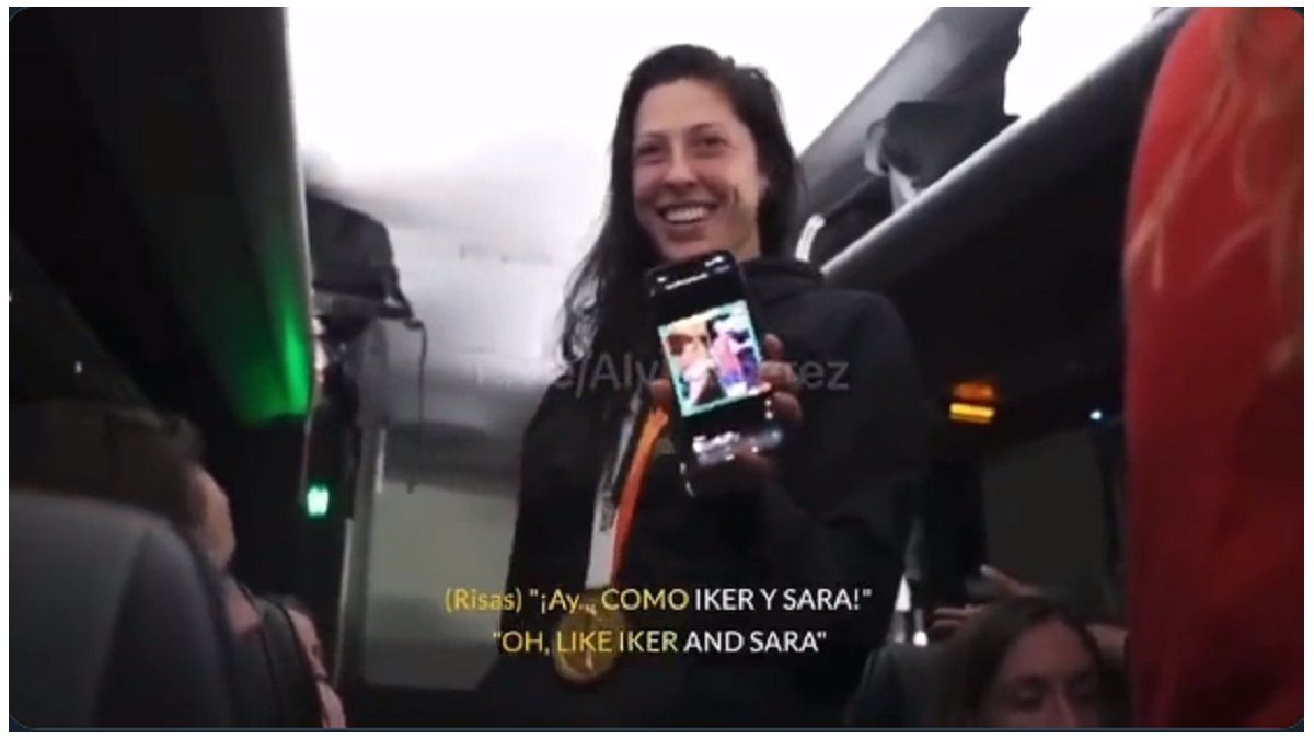 Controversy grows: Jenni Hermoso laughed at the kiss with Rubiales and compared it to another historical