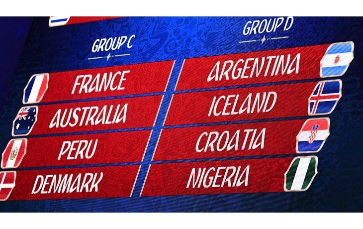 La Selección debuta ante Islandia y luego enfrenta a Croacia y Nigeria