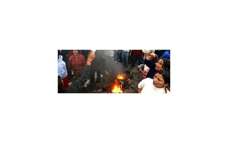 Perú: se extienden los focos de violencia al noreste del país