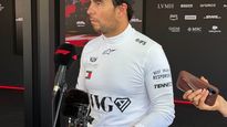 Sergio Checo Pérez terminó molesto el Gran Pemio de Austria al abandonar a pocas vueltas del comienzo.