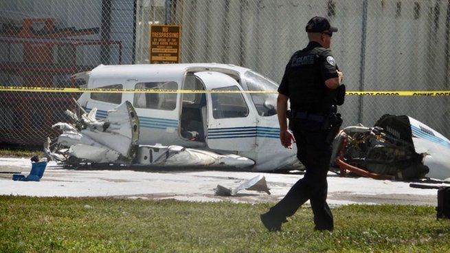 Una avioneta se estrelló en Florida causando la muerte de todos sus pasajeros.