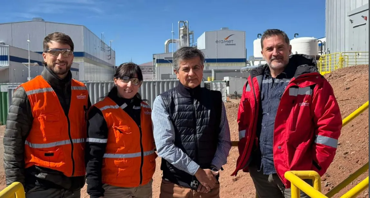 En el marco de la Agenda de Recorridos Territoriales el secretario de Minería de Salta, Gustavo Carrizo, visitó el proyecto de litio Centenario Ratones, operado por Eramine Sudamérica S.A., subsidiaria del grupo francés Eramet. En el marco de la Agenda de Recorridos Territoriales el secretario de Minería de Salta, Gustavo Carrizo, visitó el proyecto de litio Centenario Ratones, operado por Eramine Sudamérica S.A., subsidiaria del grupo francés Eramet.