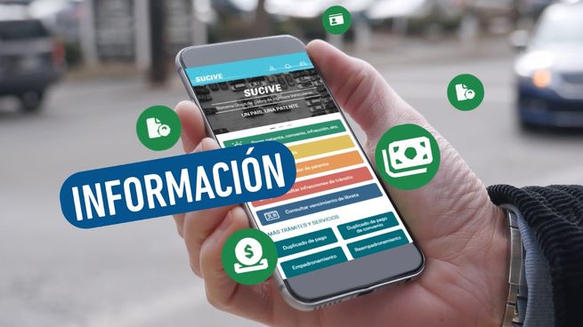 A través de la app se pueden gestionar diversos trámites de tu rodado.