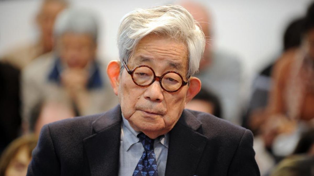The Nobel Prize for Literature Kenzaburo Oe died