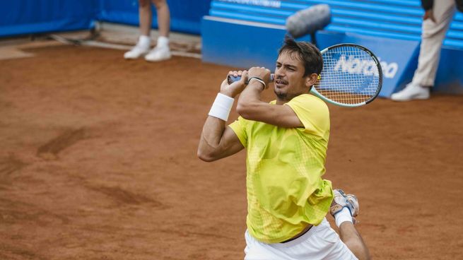 Navone jugó un partidazo contra Nadal, pero se le escapó por poco.