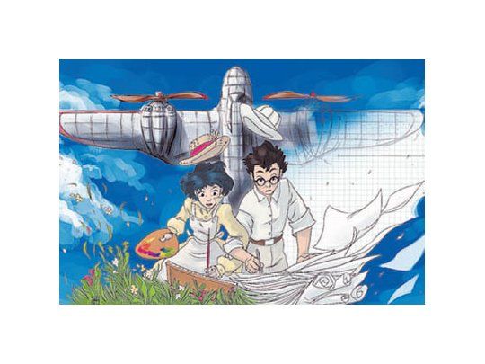 Sensible combinación de biopic y melodrama (un ingeniero aeronáutico llevado a diseñar un arma de guerra y su historia de amor con una chica enferma de tuberculosis), ojalá no sea el último film del gran Miyazaki.