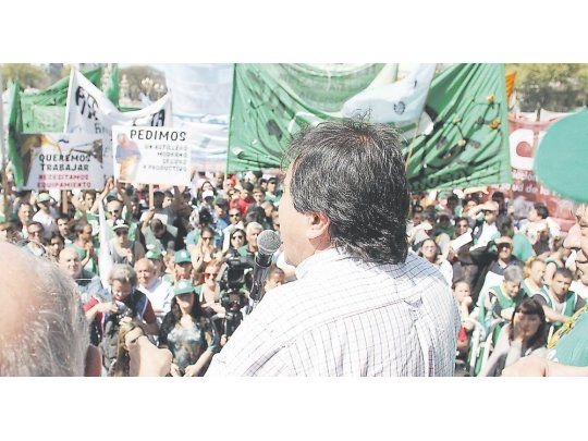 advertencia. El titular de ATE nacional, Hugo”Cachorro” Godoy, avisó que sin un cambio de rumbo por parte del Gobierno habrá “20 paros más”.