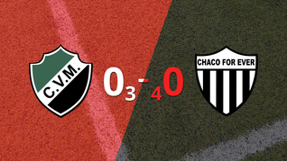 chaco for ever gano y se clasifico a cuartos de final por penales