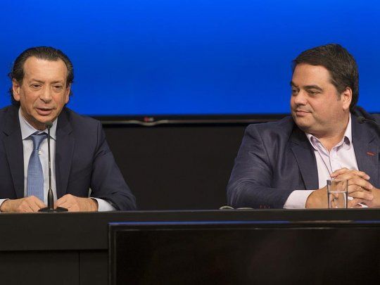 Dante Sica y Jorge Triaca.