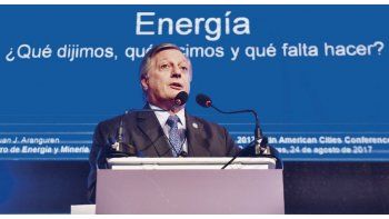 ámbito.com | Expositor. Lo fue Aranguren en el Consejo de las Américas. Después habló de revisión tarifaria.
