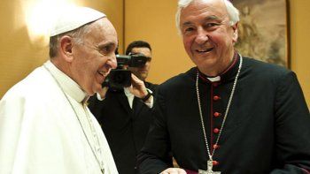 Papa Francisco y&nbsp;Vincent Nichols.