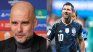 Guardiola se rindió a los pies de Messi y lo llenó de elogios tras su actuación ante Inglaterra.&nbsp;