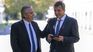 Alberto Fernández and his economy minister, Sergio Massa, in the presidential election in Olivos. Alberto Fernández and his economy minister, Sergio Massa, in the presidential election in Olivos.