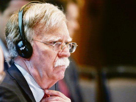Presión. El asesor de Seguridad Nacional de EE.UU., John Bolton, consideró intolerable el apoyo ruso y chino a Maduro.