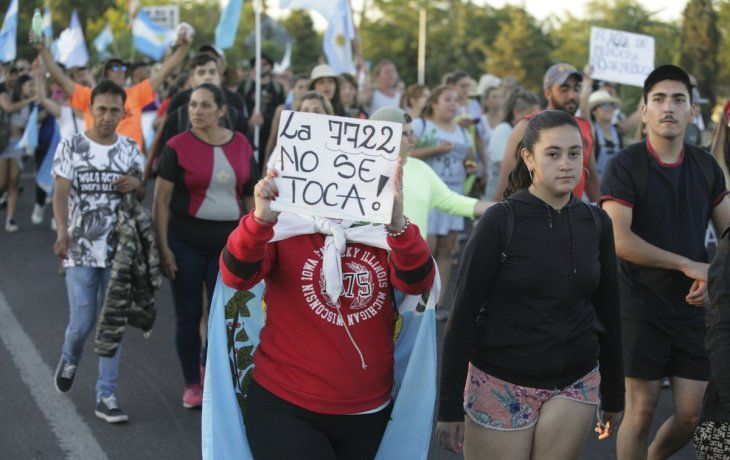 Mendoza atraviesa una tensa situación social por la modificación de la ley 7.722.