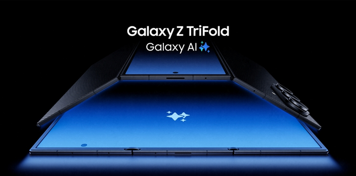 Samsung presentó a Galaxy Trifold, su primer teléfono tríptico. Samsung presentó a Galaxy Trifold, su primer teléfono tríptico.