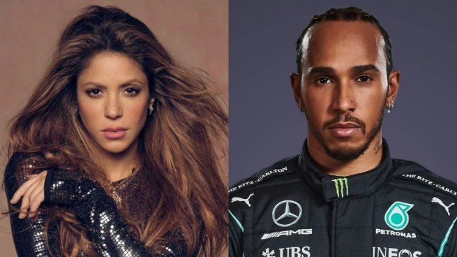 A wolf in love: Shakira and Lewis Hamilton are starting a relationship