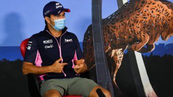 Sergio Pérez, el primer piloto de la Fórmula 1 que da positivo de coronavirus.