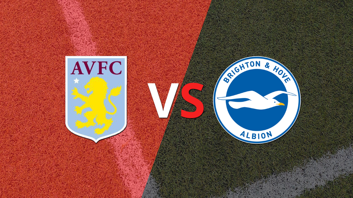 Aston Villa faces the visit Brighton and Hove for date 38
