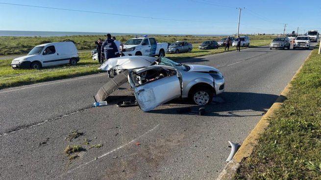 Un nene de dos años murió tras un violento choque.