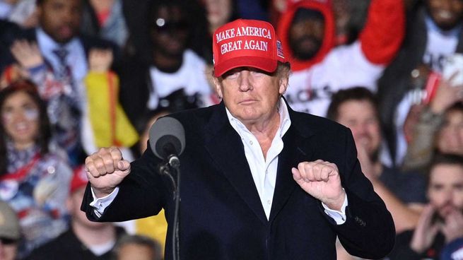 El expresidente de EEUU Donald Trump.