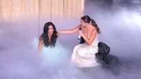 Laura Pérez sufrió una dolorosa caída de más de tres metros.