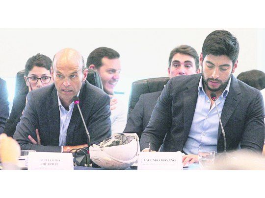 Sólido. El ministro de Transporte, Guillermo Dietrich, arribó a un plenario de comisiones que comandó el massista Facundo Moyano y aprovechó para explicar con detalles el plan de obra pública del Gobierno nacional. Foto: Ignacio Petunchi.