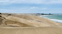 La playa de Chacalacas en Veracruz.