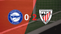 athletic bilbao, de visitante, derroto 2-0 a alaves