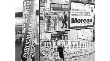 ámbito.com | Invasión de afiches callejeros