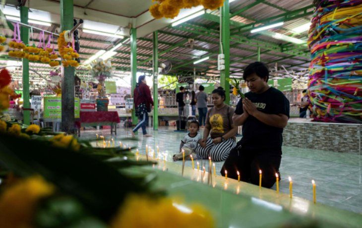 En Tailandia veneran a Ya Nak, el espíritu que ayuda a evadir el servicio militar
