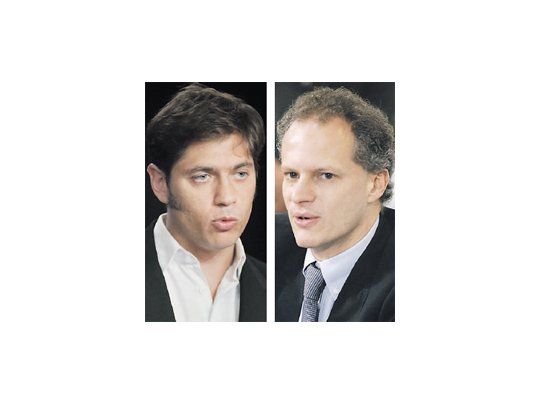 Axel Kicillof y Alejandro Werner