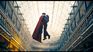 David Korensweet and Rachel Brosnahan as Superman and Lois Lane, in version 2025. David Korensweet and Rachel Brosnahan as Superman and Lois Lane, in version 2025.