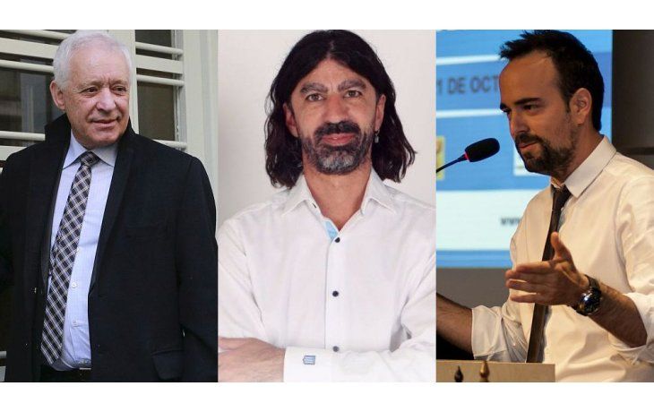 Blanco, Rodríguez Hevia y Eurnekián.