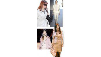 ámbito.com | Contra reloj, la modistade Cristina le diseñómodelos inspirados enlos que Calvin Klein y ZacPosen habían presentadohace pocas semanas enlas pasarelas de Nueva York.