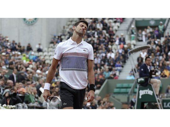Djokovic tiene molestias en su muñeca.