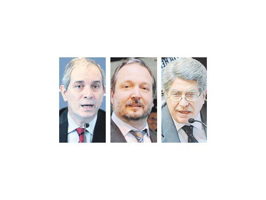 Julio Alak, Martín Sabbatella, Marcelo Fuentes