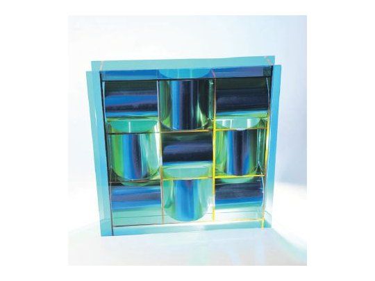 Una de las “Cajas topológicas”, obras de entre los 60 y los 80, que integran la retrospectiva de Miguel Angel Vidal en el Museo de Arte Decorativo.
