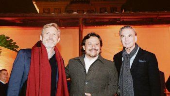 Campaña. Miguel Pichetto y Rogelio Frigerio desembarcaron ayer en Salta donde tiene agenda con el intendente de la capital provincial, el ex massista Gustavo Saénz.
