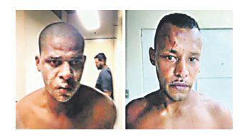 Estos son los dos detenidos acusados del crimen. Imagen C5N