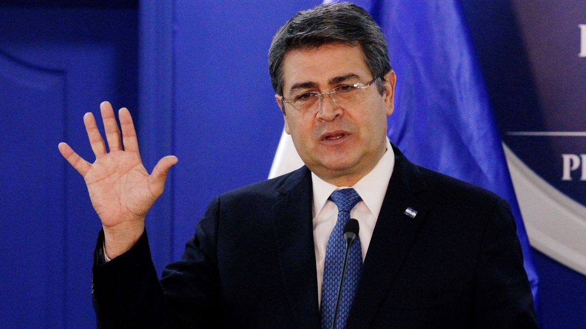The former president of Honduras will appear before a court in New York for drug trafficking