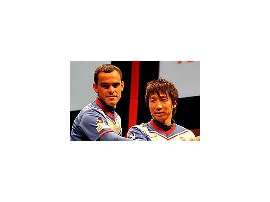 Bastianini, cuando fue presentado en el Yokohama.