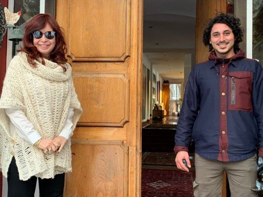 Cristina Fernández de Kirchner grabó el audio en su casa&nbsp;