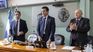 The Mayor of San Isidro, Ramón Lanus, during the opening of sessions in the Deliberative Council. The Mayor of San Isidro, Ramón Lanus, during the opening of sessions in the Deliberative Council.