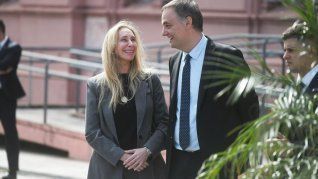 Karina Milei compartó dos actos con Manuel Adorni en un mismo día. Karina Milei compartó dos actos con Manuel Adorni en un mismo día.