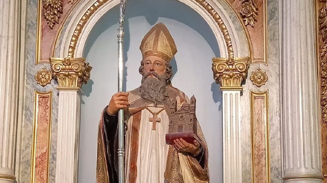 San Agustín de Hipona, Padre de la Iglesia Católica.