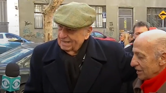 El expresidente Julio María Sanguinetti.