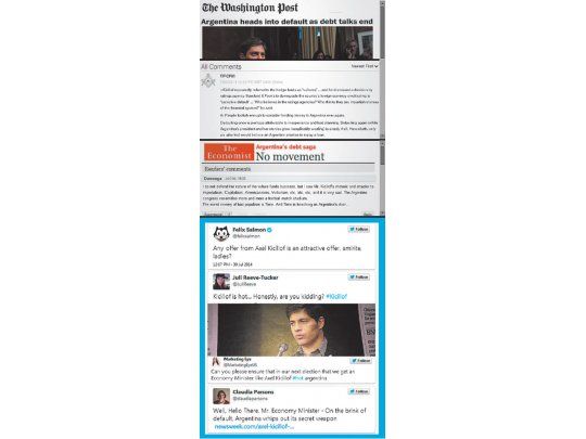 Sólo las mujeres en EE.UU. salvan a Kicillof de críticas